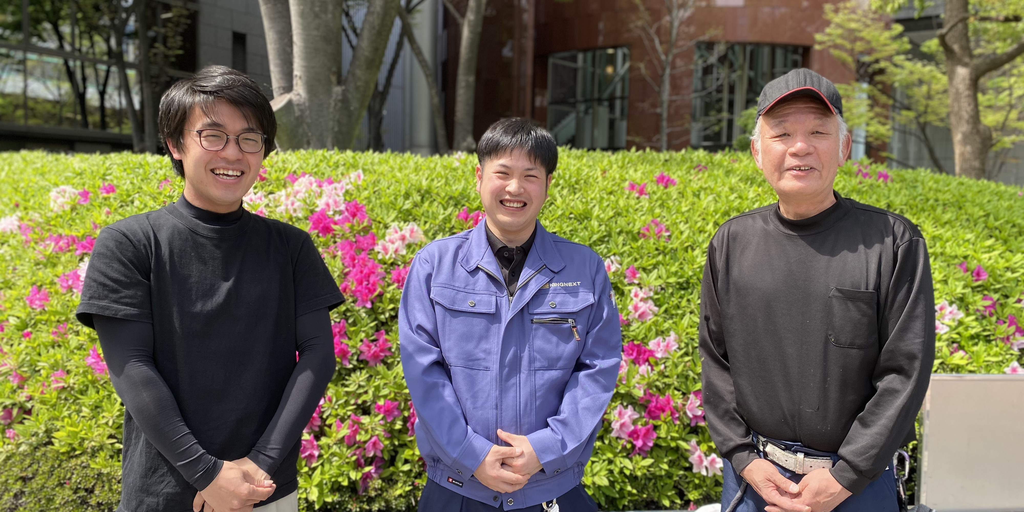 楽しく働く男性会社員